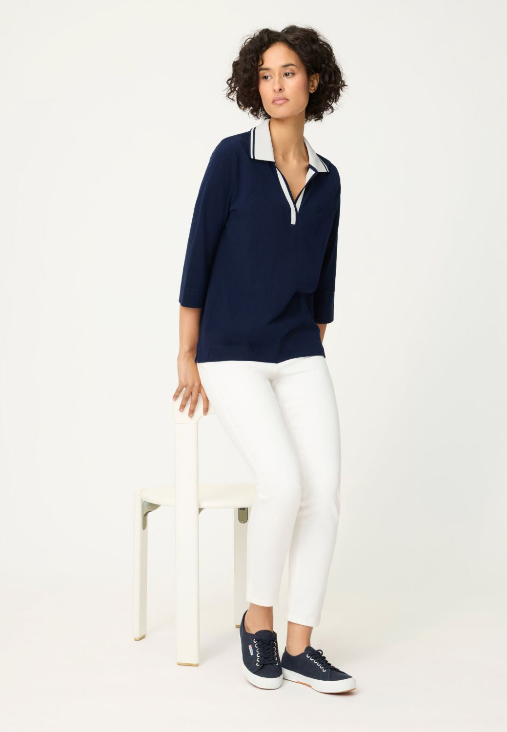 Olsen Collared Top