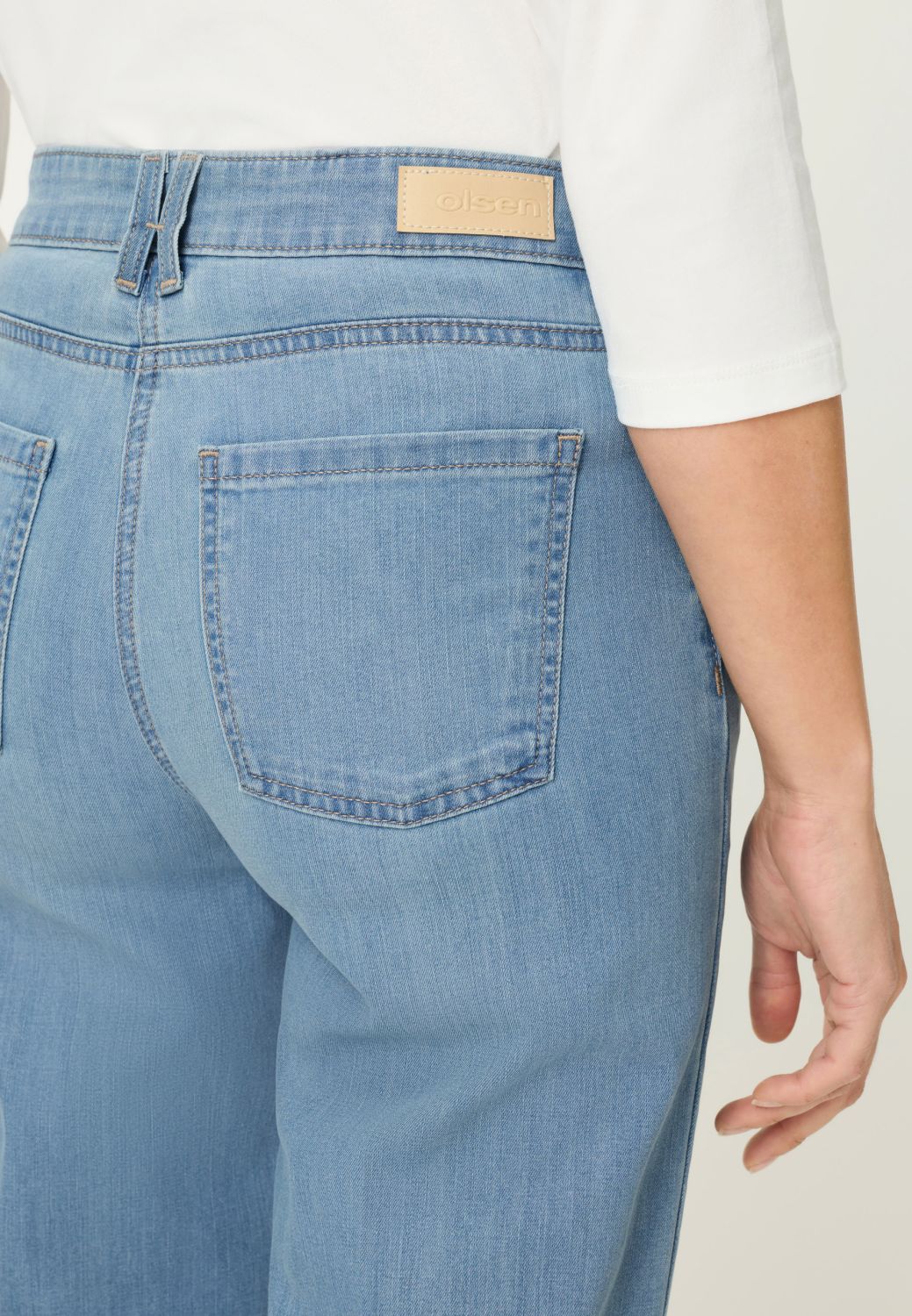 Olsen Wide Leg Jeans
