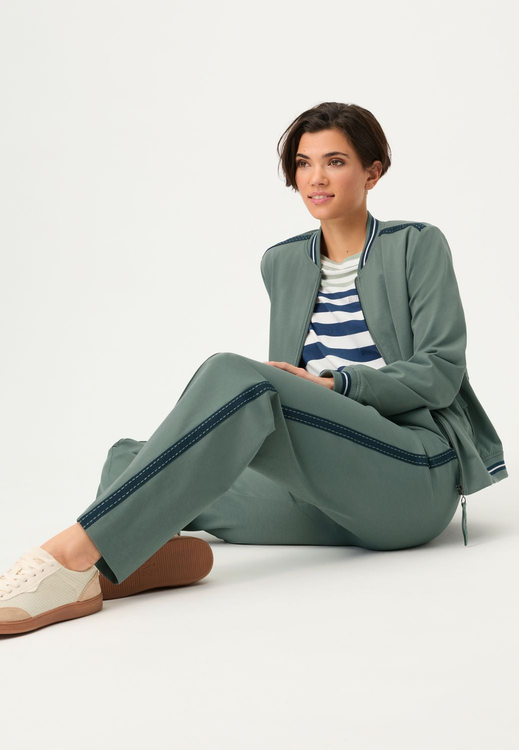 Olsen Collarless Jacket