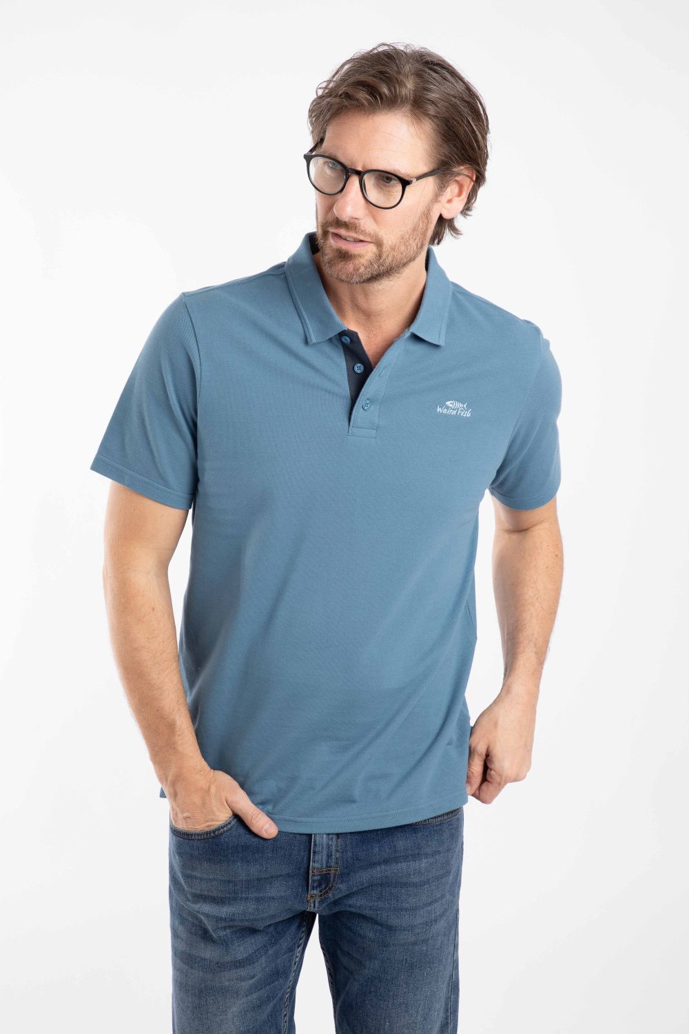 Weird Fish Miles Poloshirt
