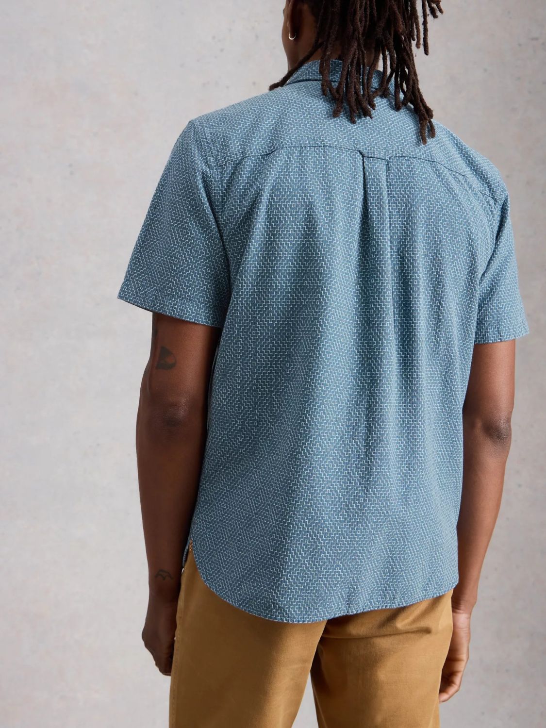 White Stuff Tile Stitch Shirt