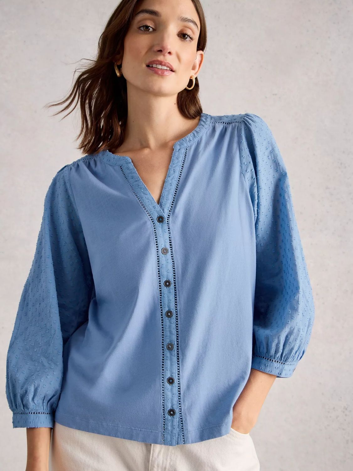 White Stuff Daisy Dobbie Blouse