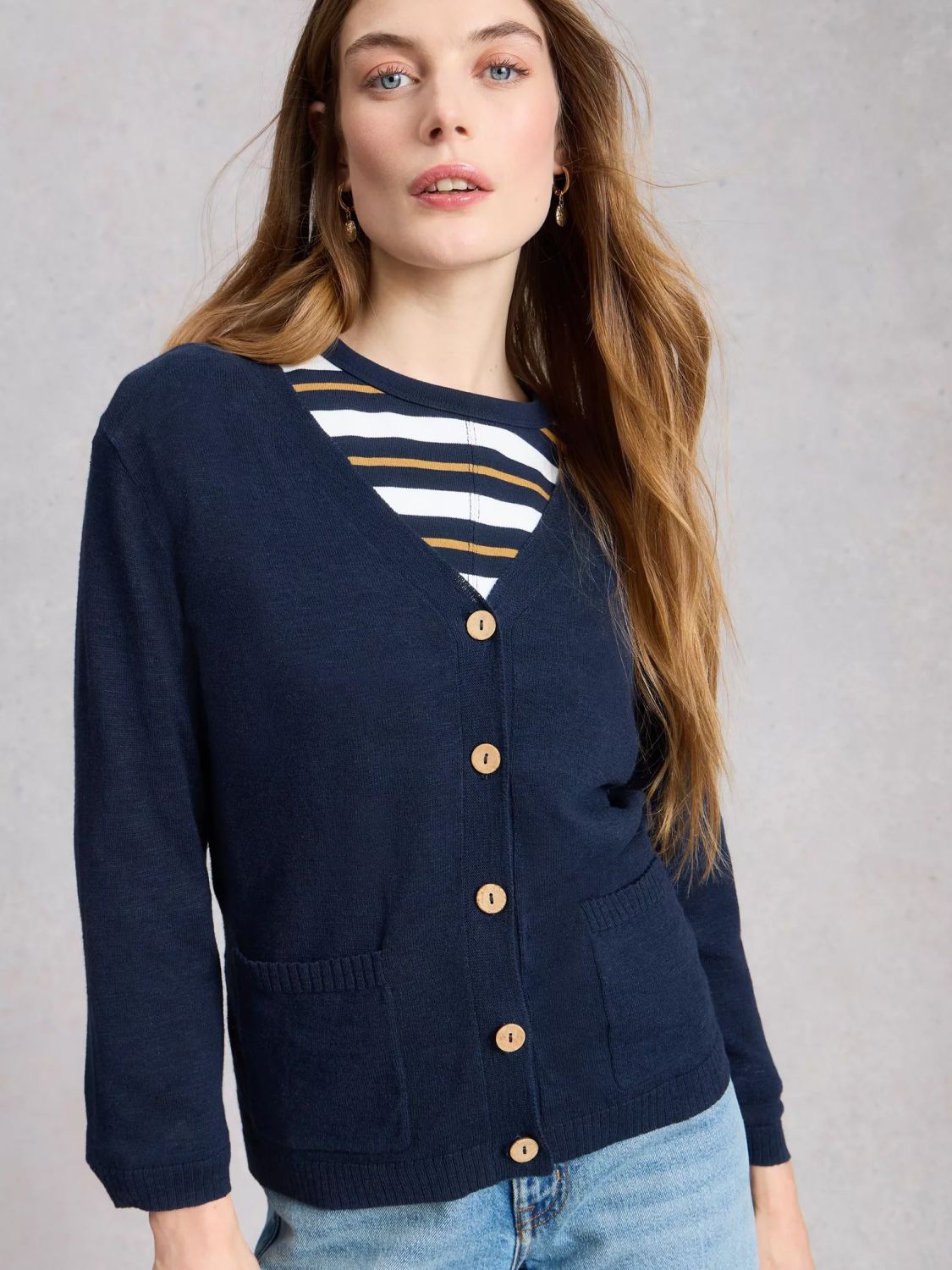White Stuff Nova Linen Cardigan