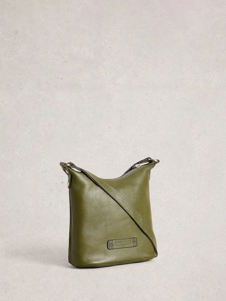 White Stuff Mini Fern Suede Bag