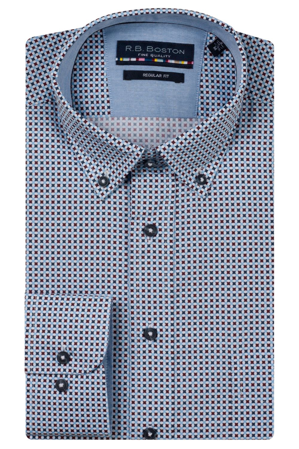 RB Boston Geo Print Shirt