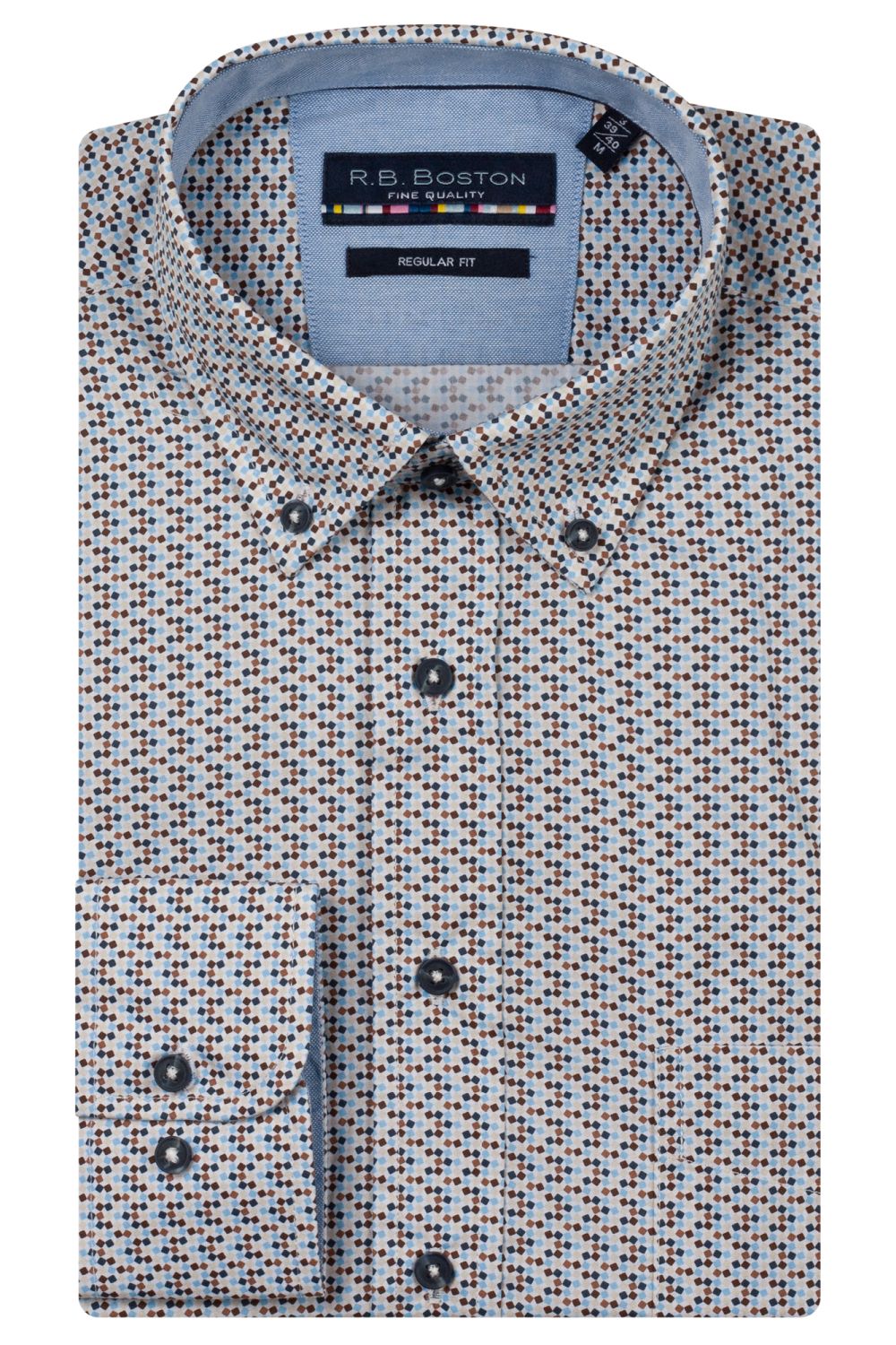 RB Boston Geo Print Shirt