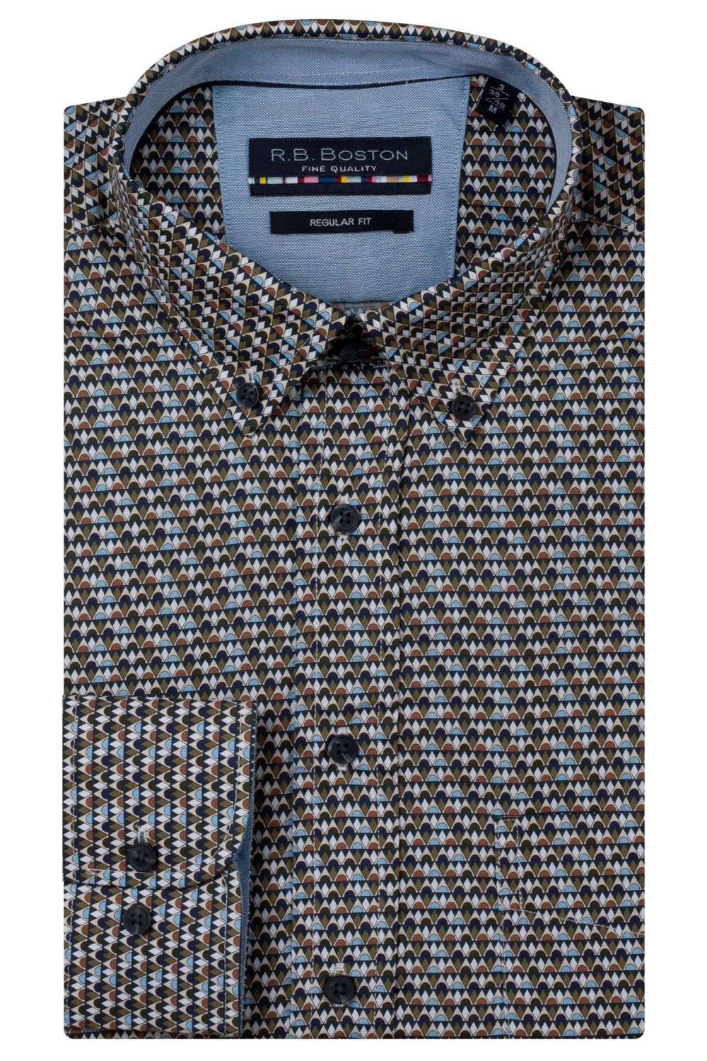 RB Boston Geo Print Shirt
