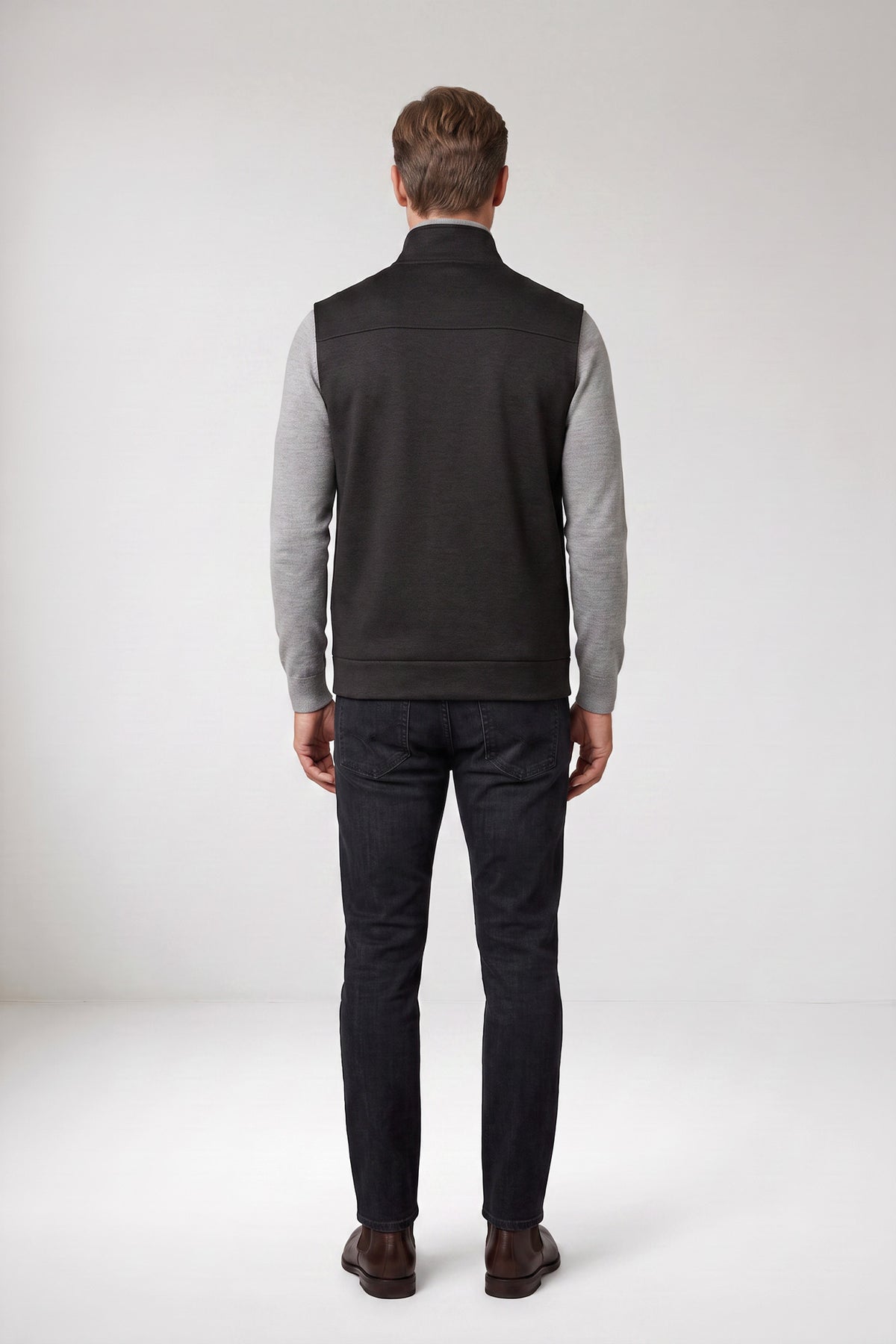 Baileys Padded Flannel Gilet