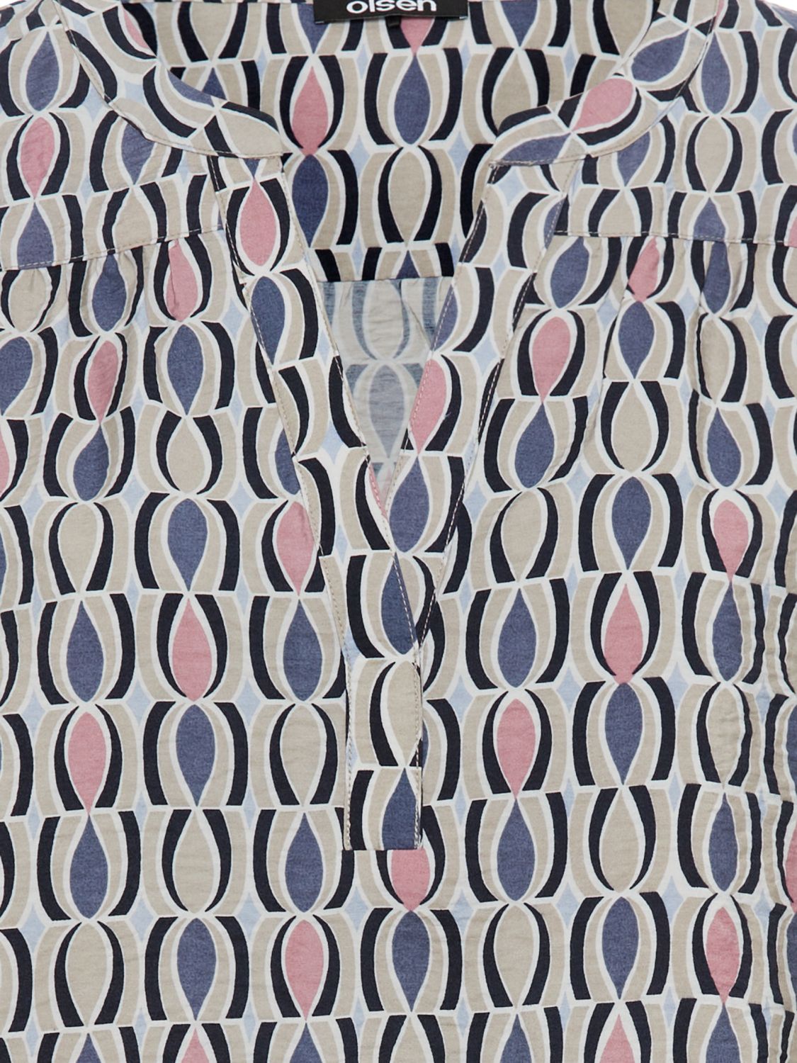 Olsen Geo Blouse