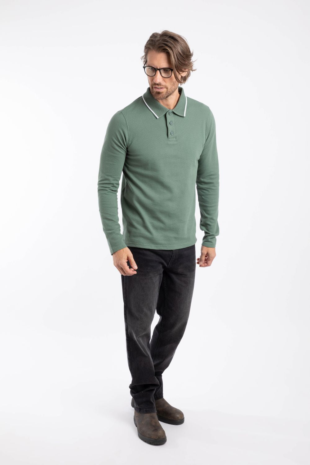 Weird Fish Theo Poloshirt