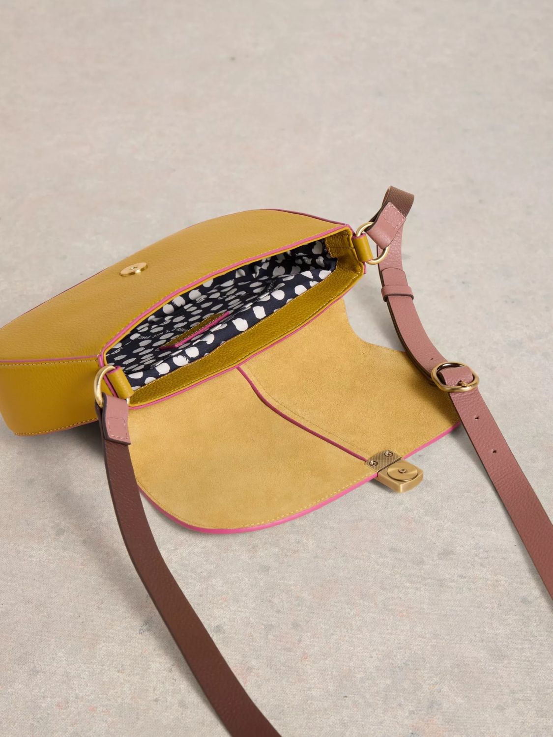 White Stuff Silvy Lock Bag