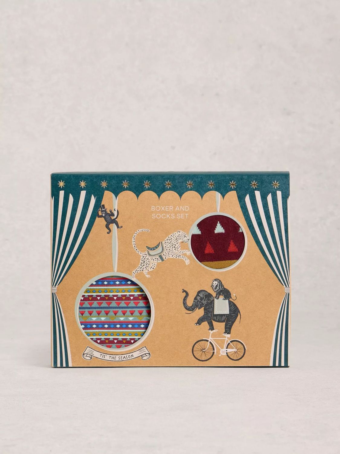 White Stuff Boxers & Socks Gift set