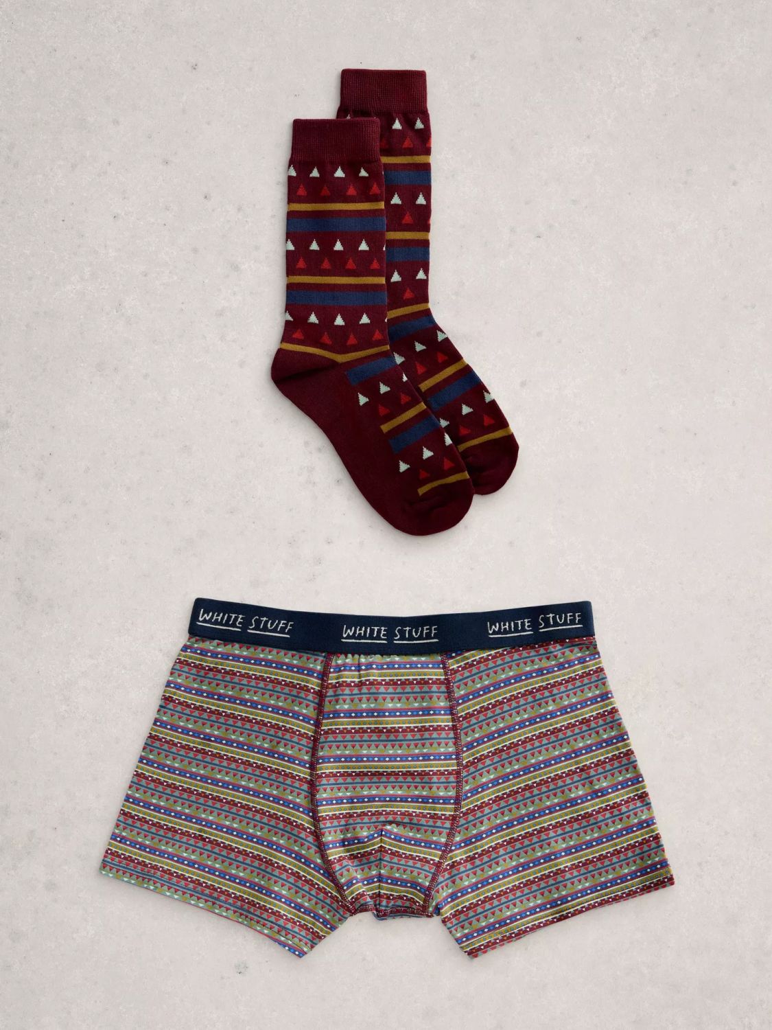 White Stuff Boxers & Socks Gift set