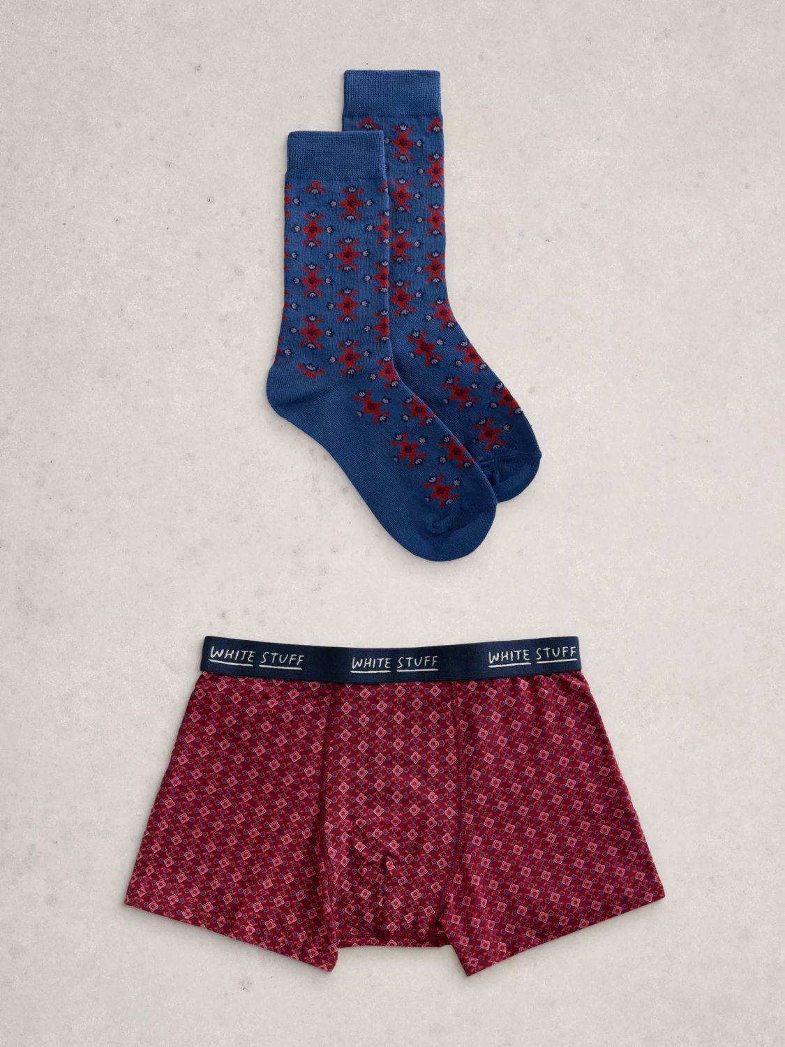 White Stuff Boxers & Socks Gift set