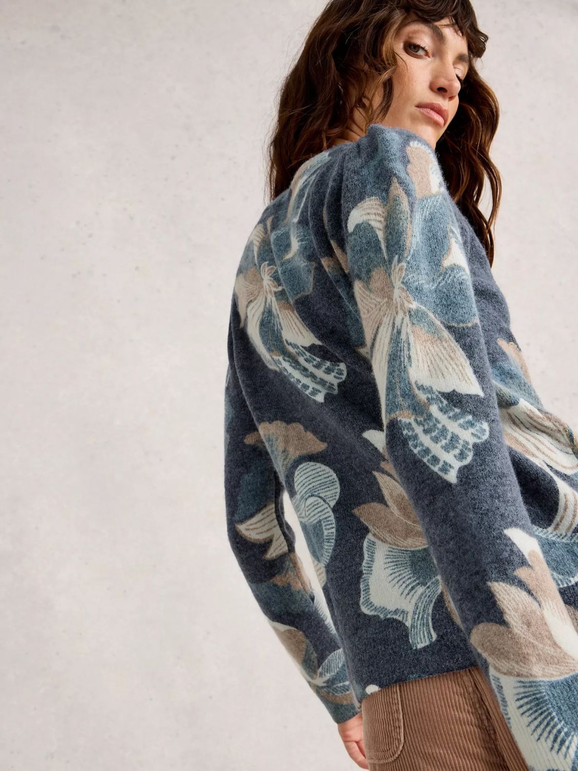 White Stuff Jodie Foil Jumper