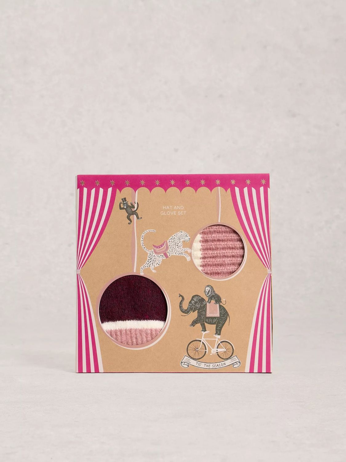 White Stuff Hat & Glove Gift Box