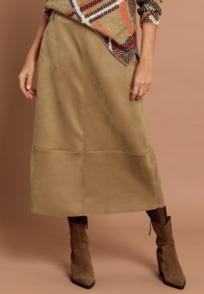 Bianca Kina Suede Skirt
