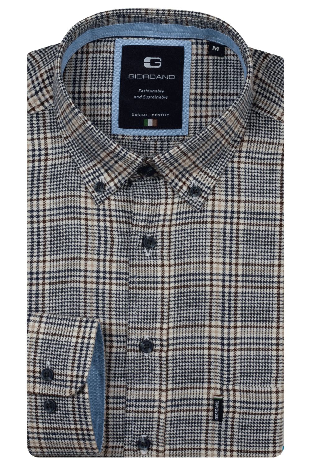 Giordano Check Flannel Shirt