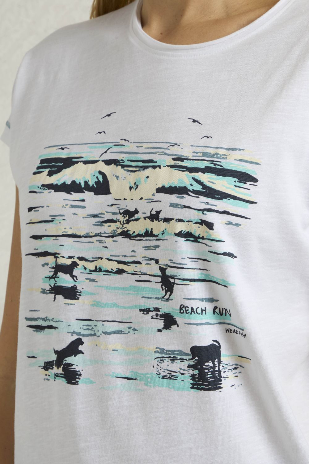 Weird Fish Beach Run Tshirt
