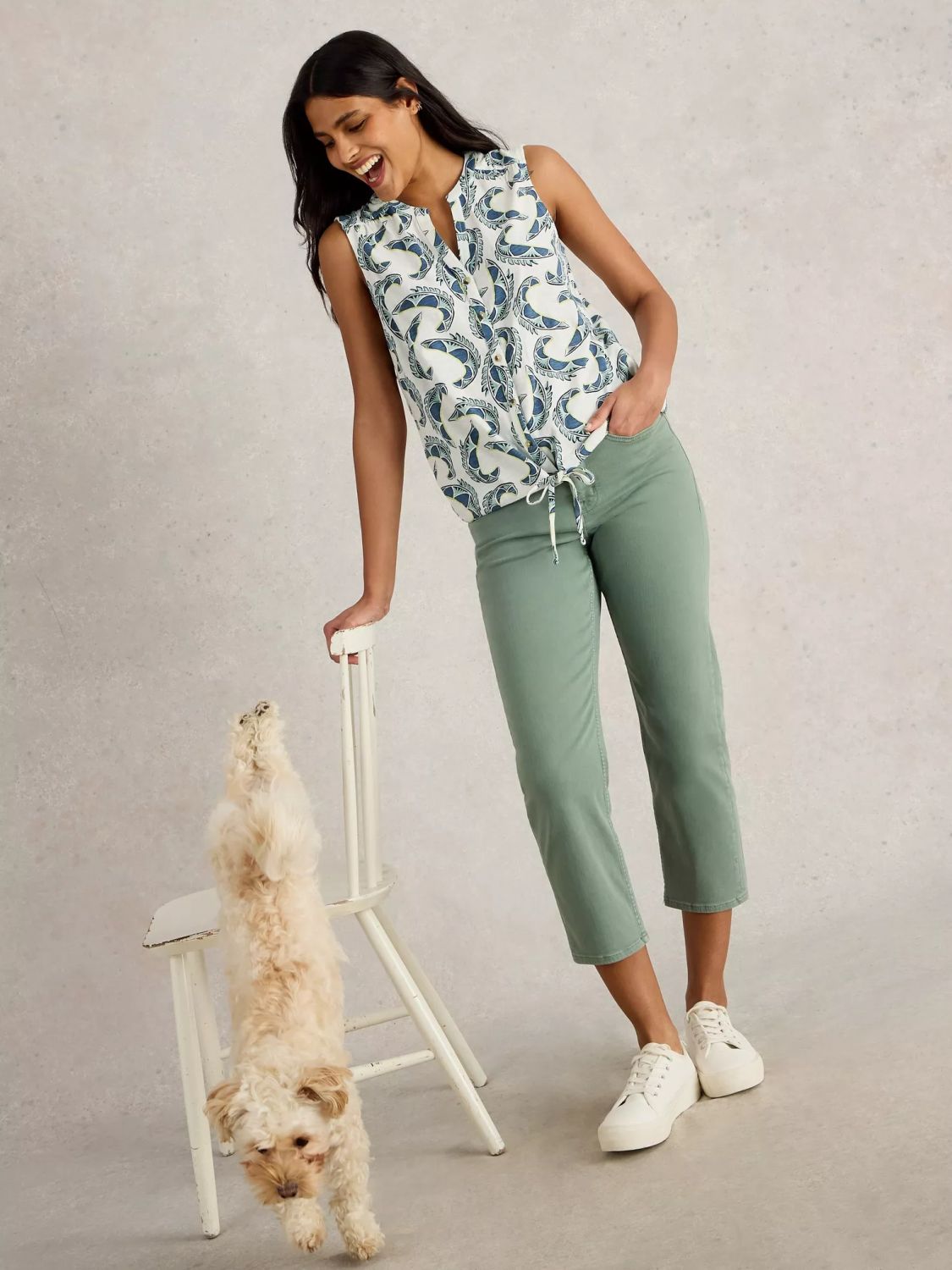 White Stuff Tulip Shirt