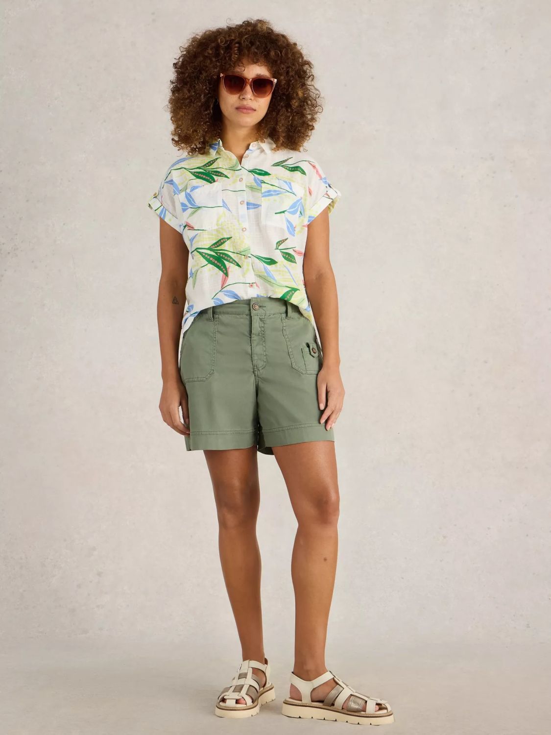 White Stuff Molly Combat Shorts