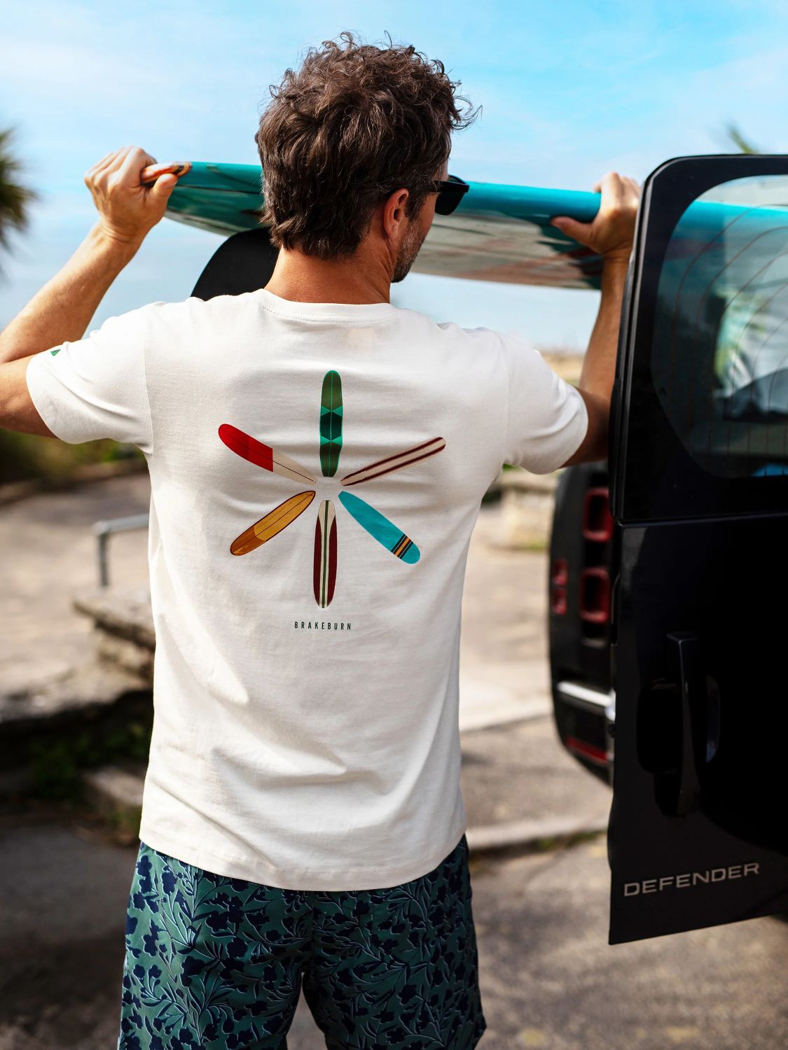 Brakeburn Retro Board Tshirt