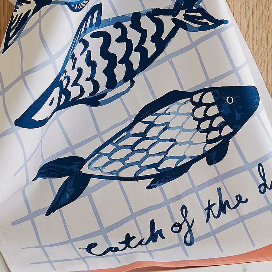 Ulster Weavers Catch of The Day Tea Towel
