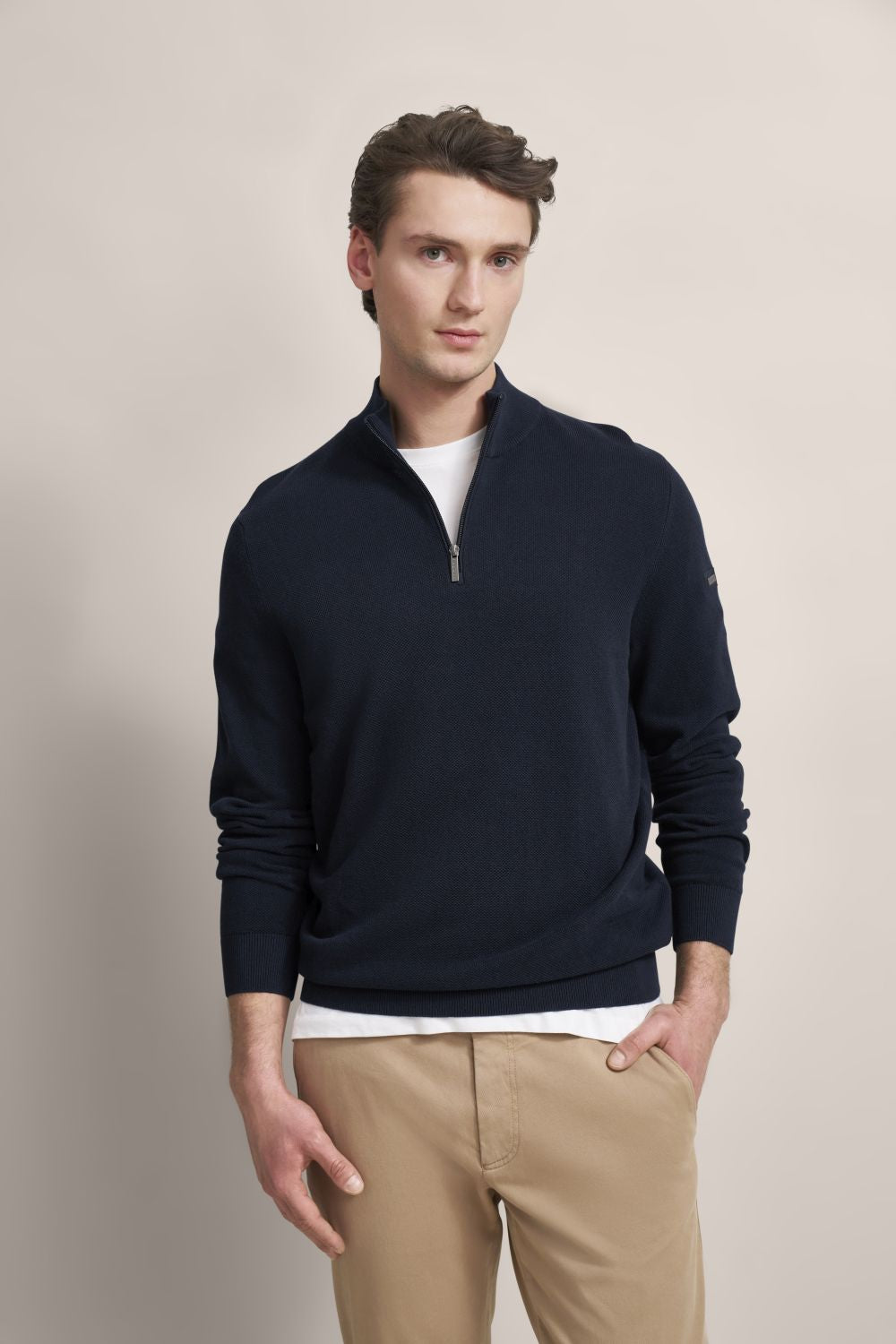 Bugatti Half Zip Jumper