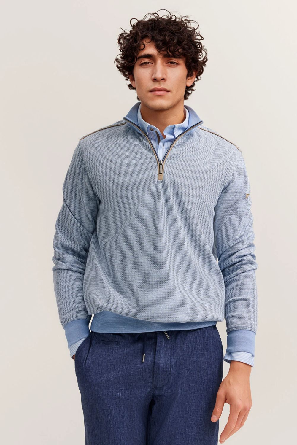Bugatti Half Zip Sweatshirt