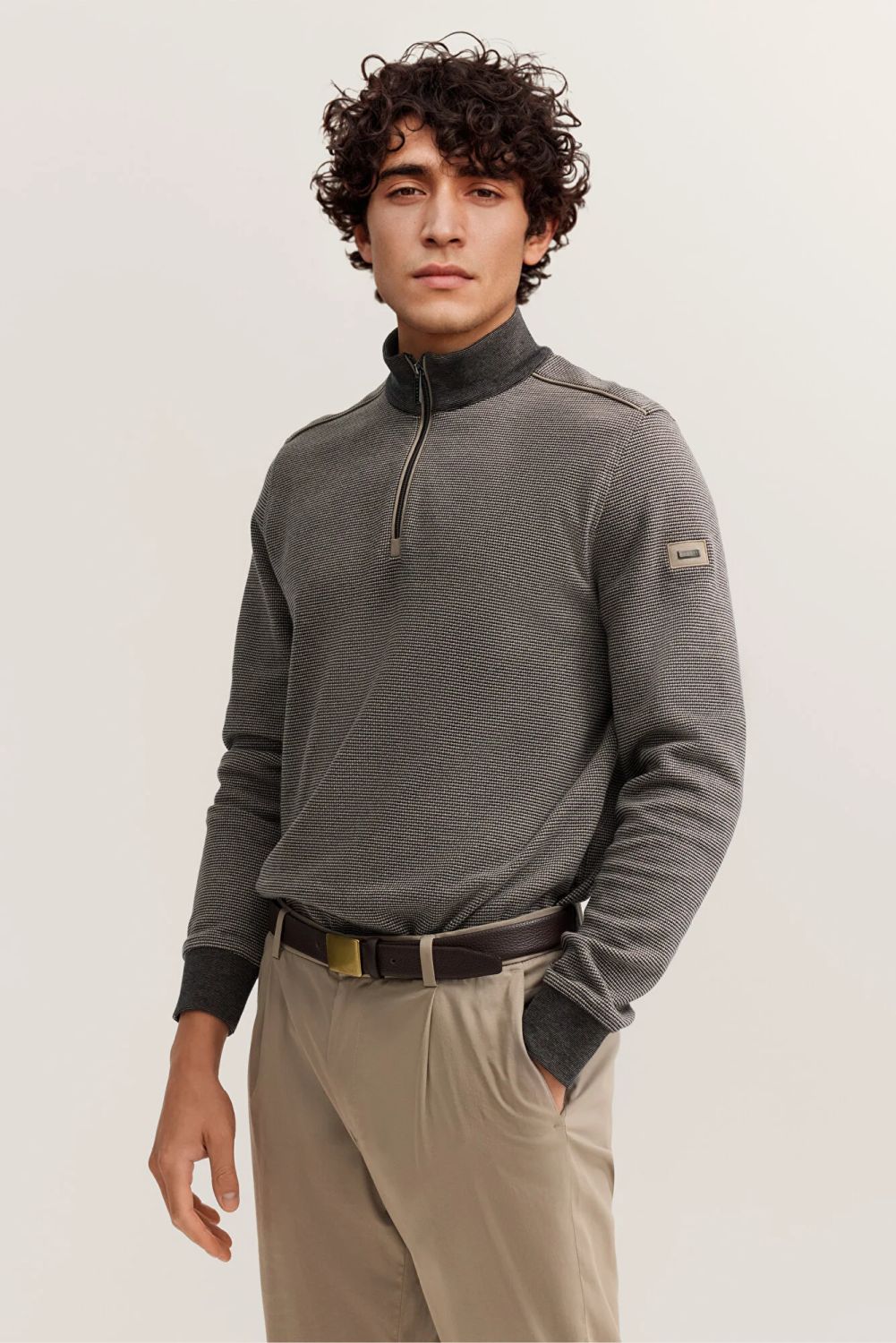 Bugatti Half Zip Sweatshirt