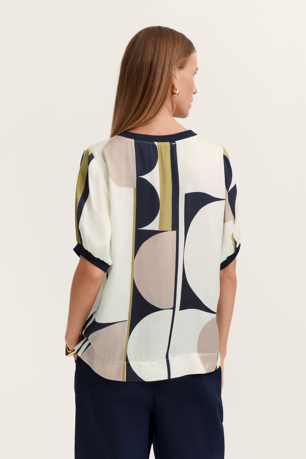 Bugatti Print Blouse