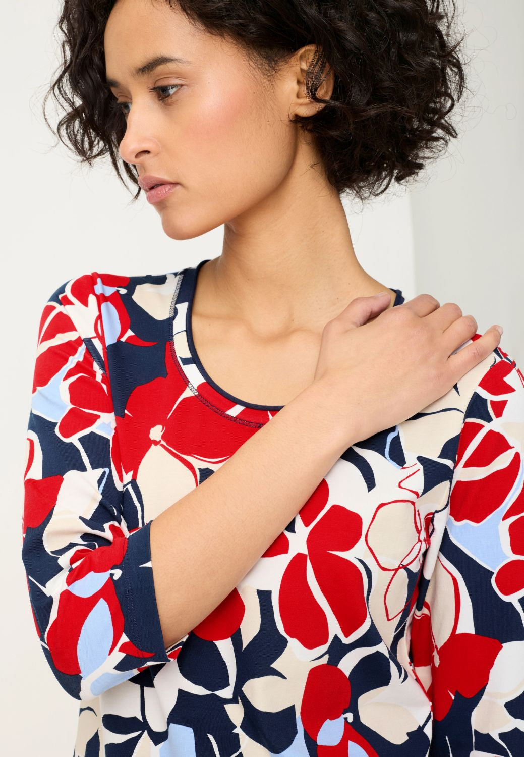 Olsen Print Top