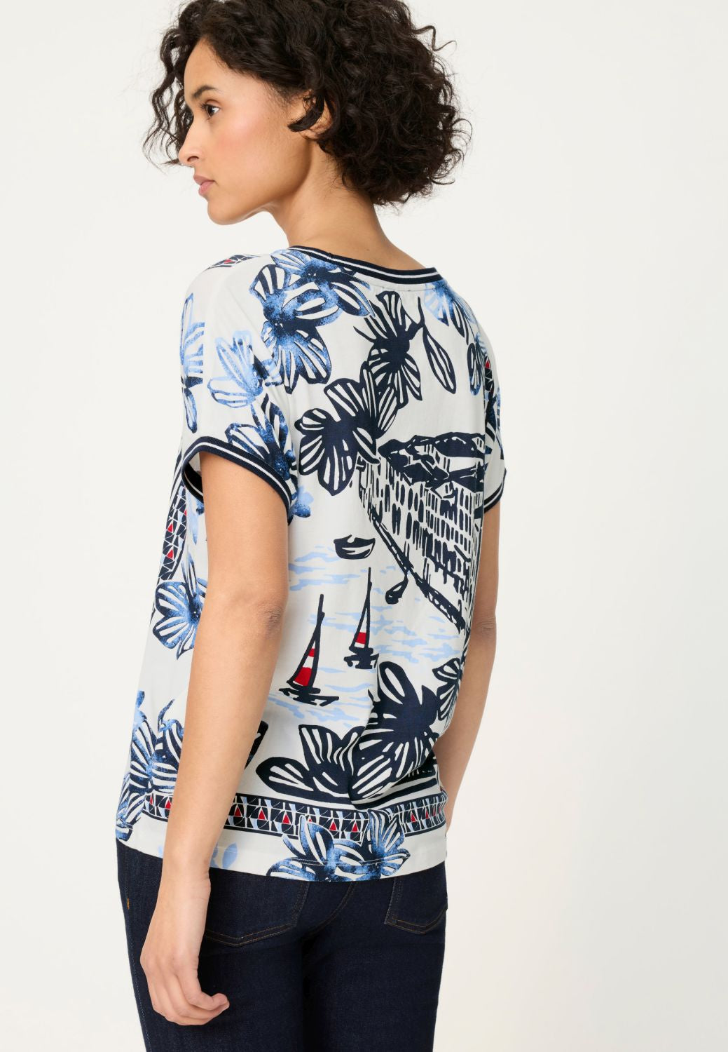 Olsen Print Top