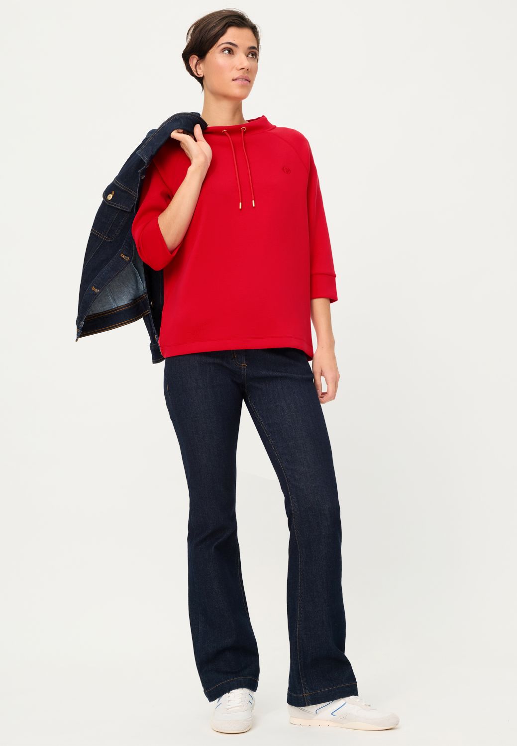Olsen Funnel Neck Jumper
