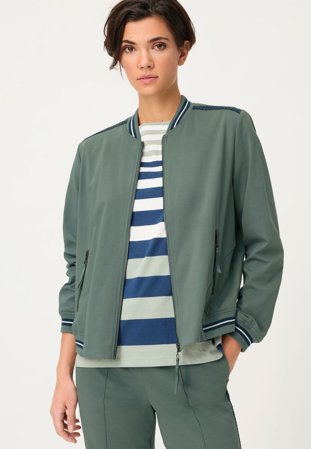 Olsen Collarless Jacket