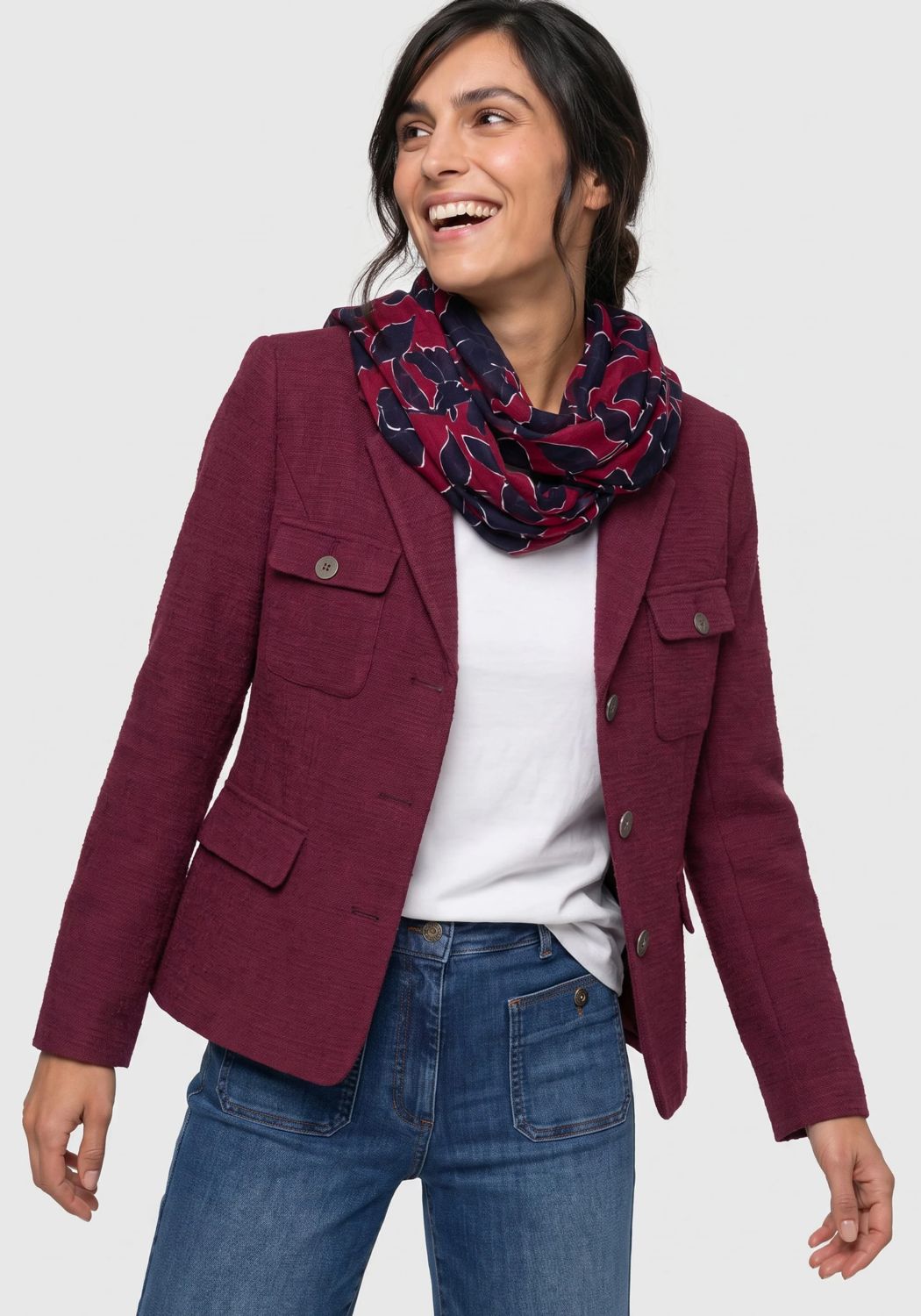Olsen Print Scarf