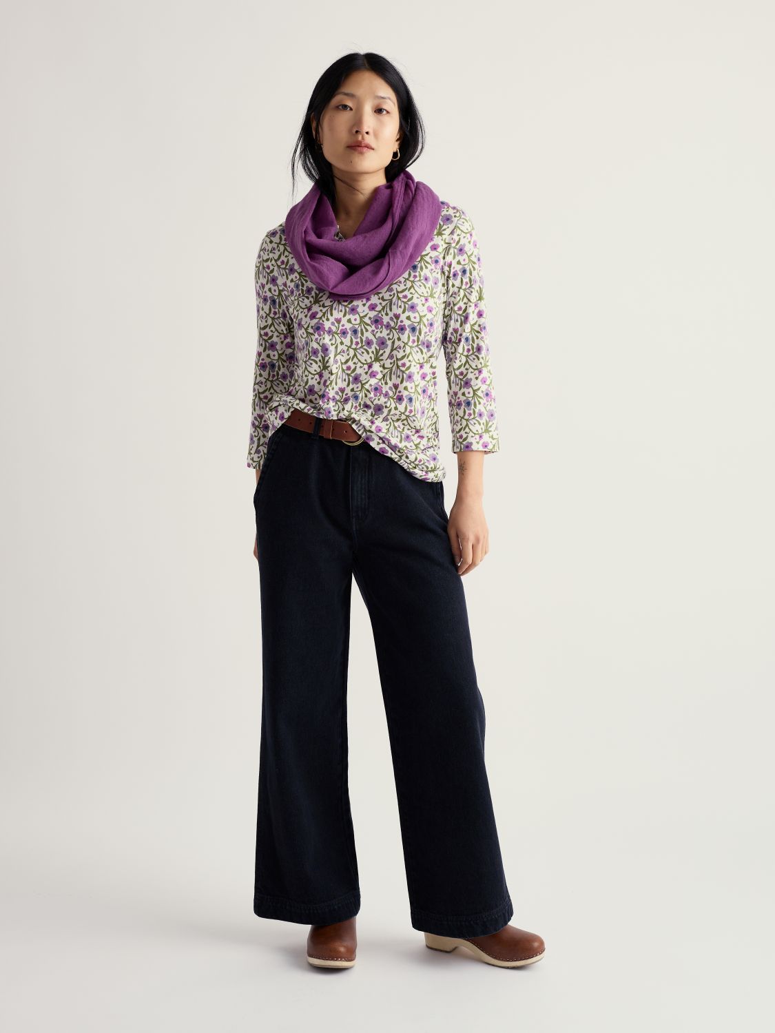 Seasalt 3/4 Kellow Top