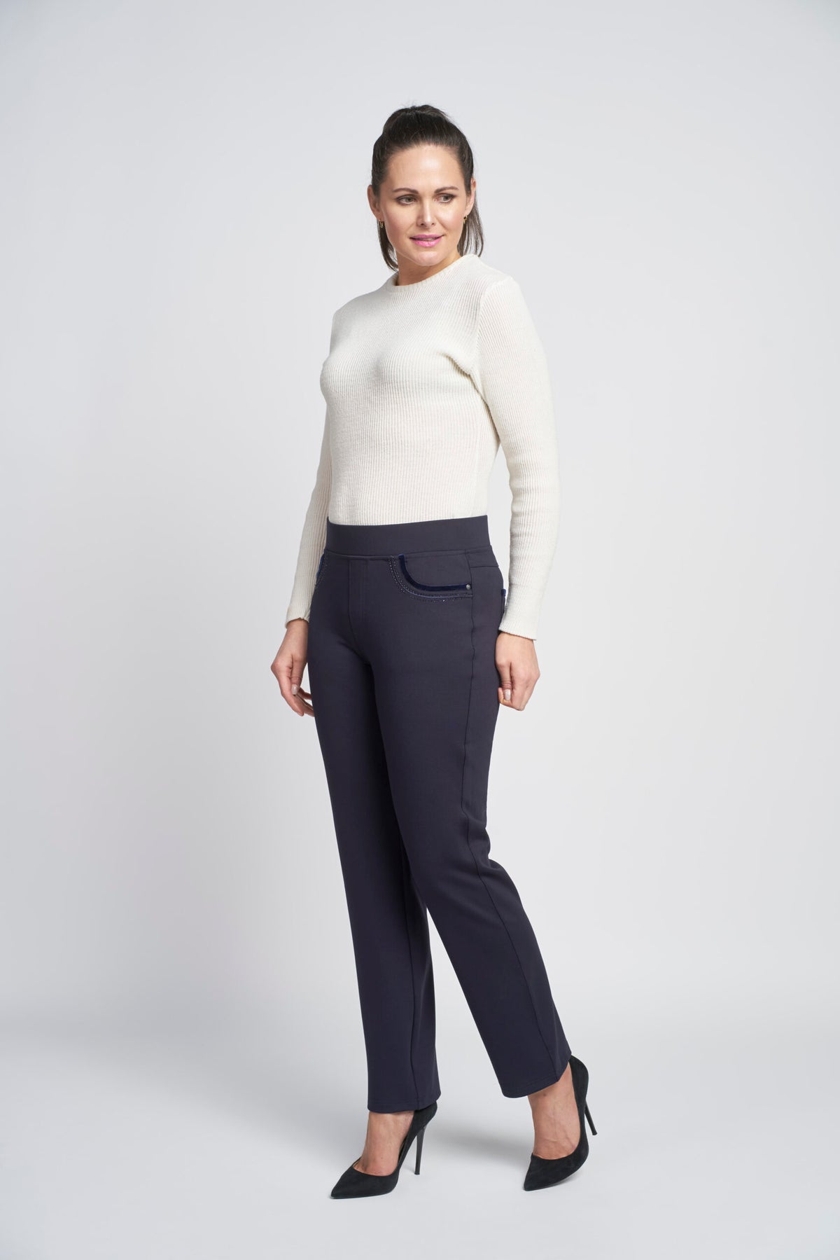 Pinns Diamonte Detail Trouser