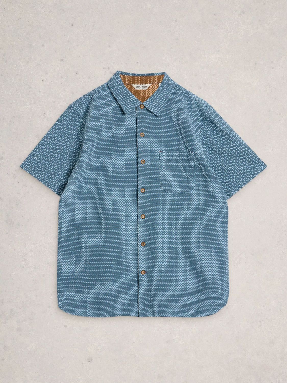 White Stuff Tile Stitch Shirt