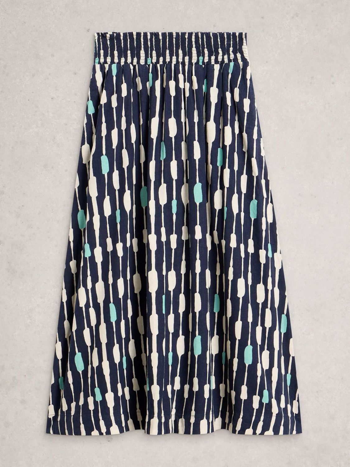 White Stuff Shelly Linen Skirt