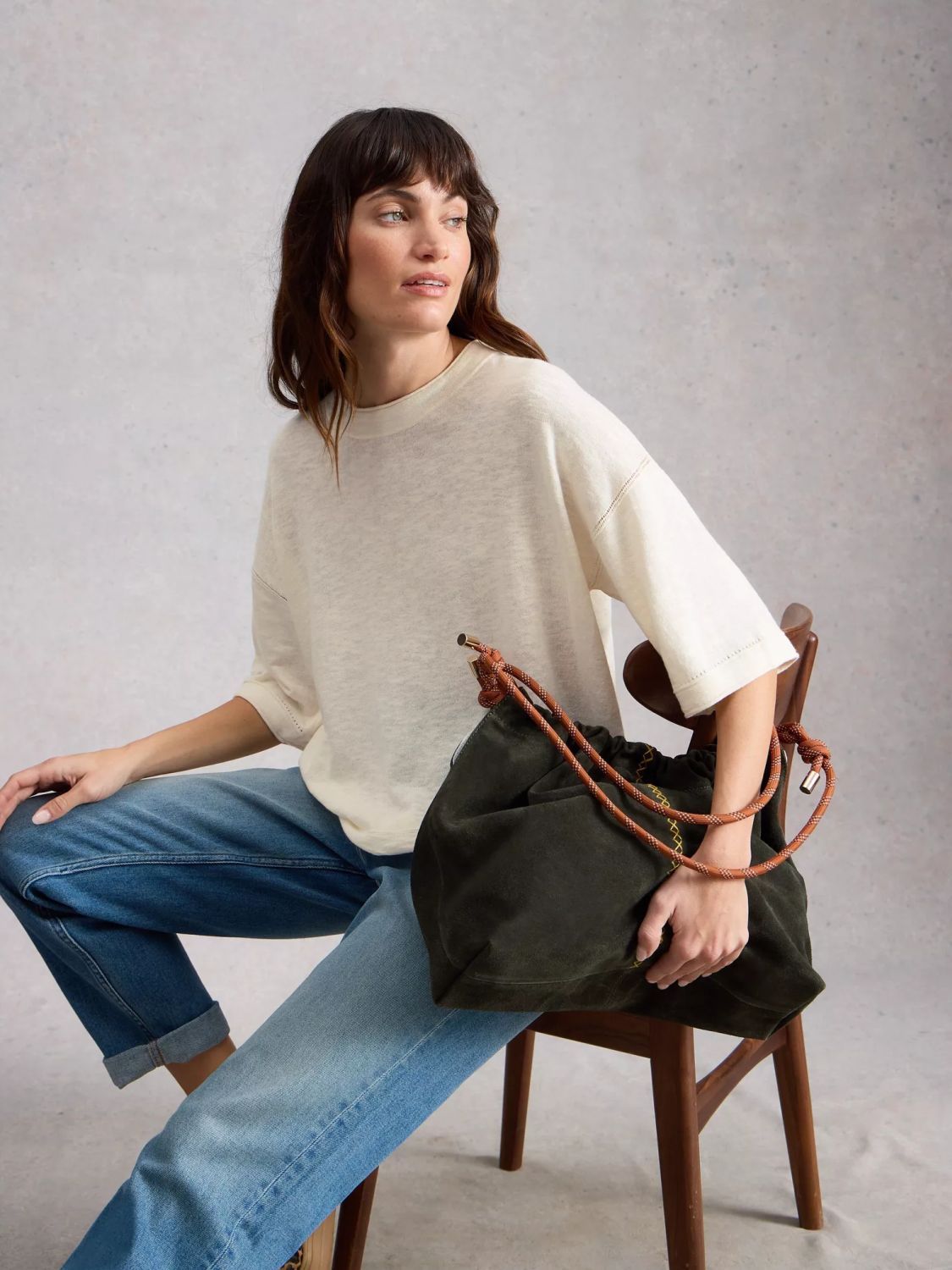 White Stuff Kate Linen Top