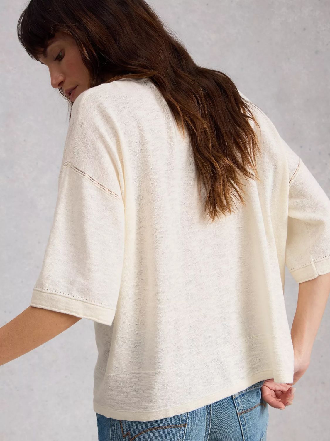 White Stuff Kate Linen Top
