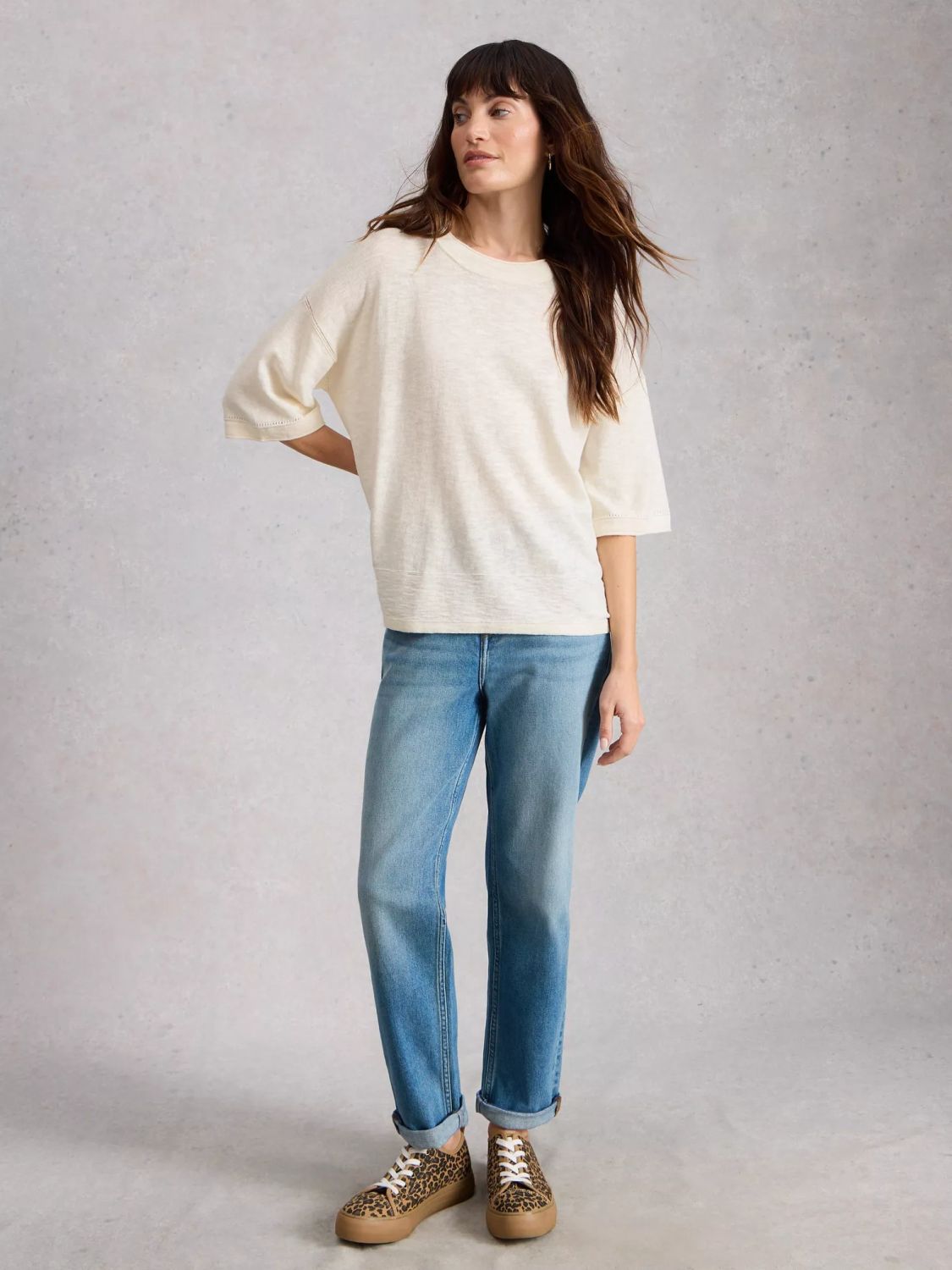 White Stuff Kate Linen Top