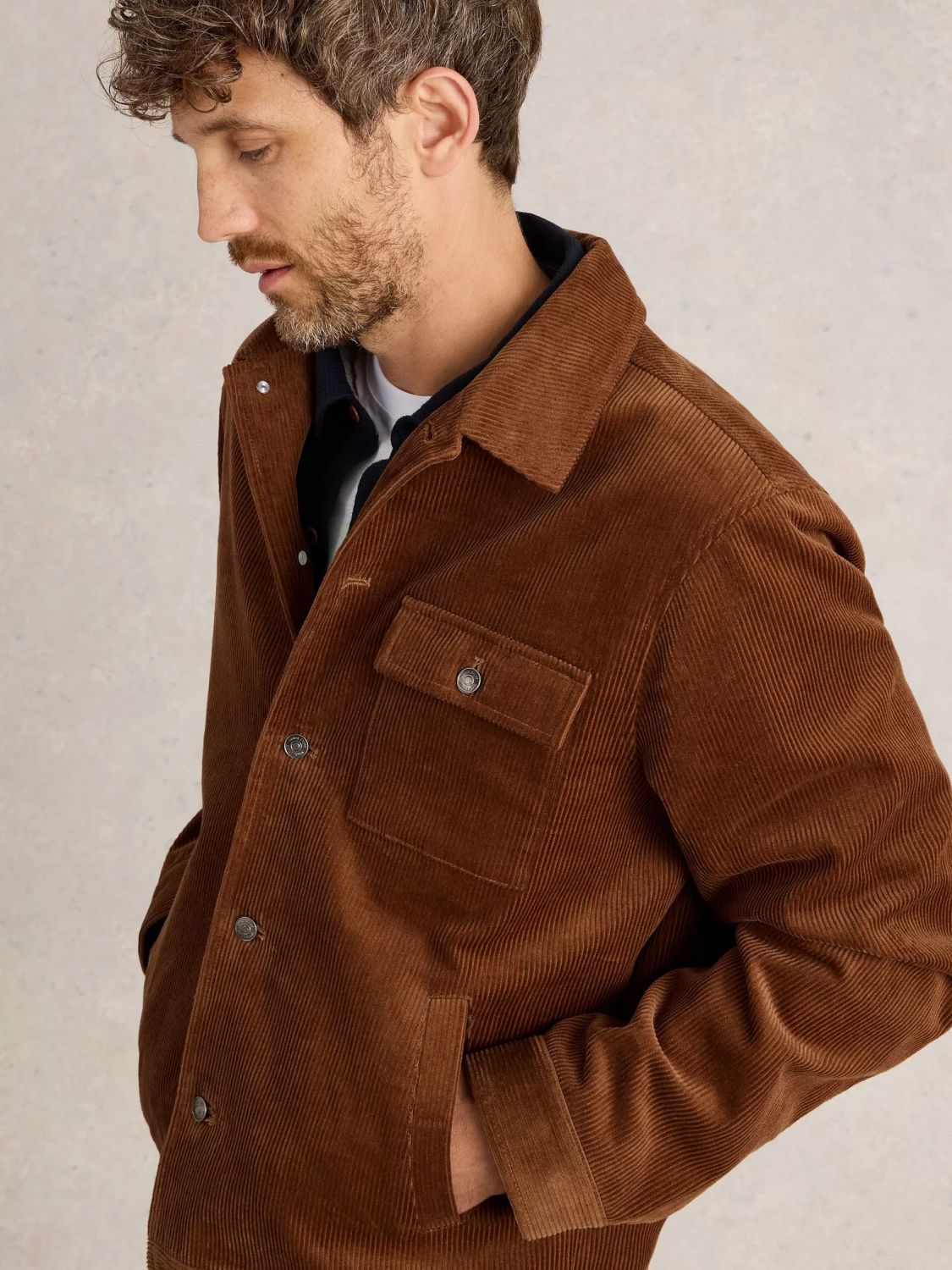 White Stuff Cord Jacket