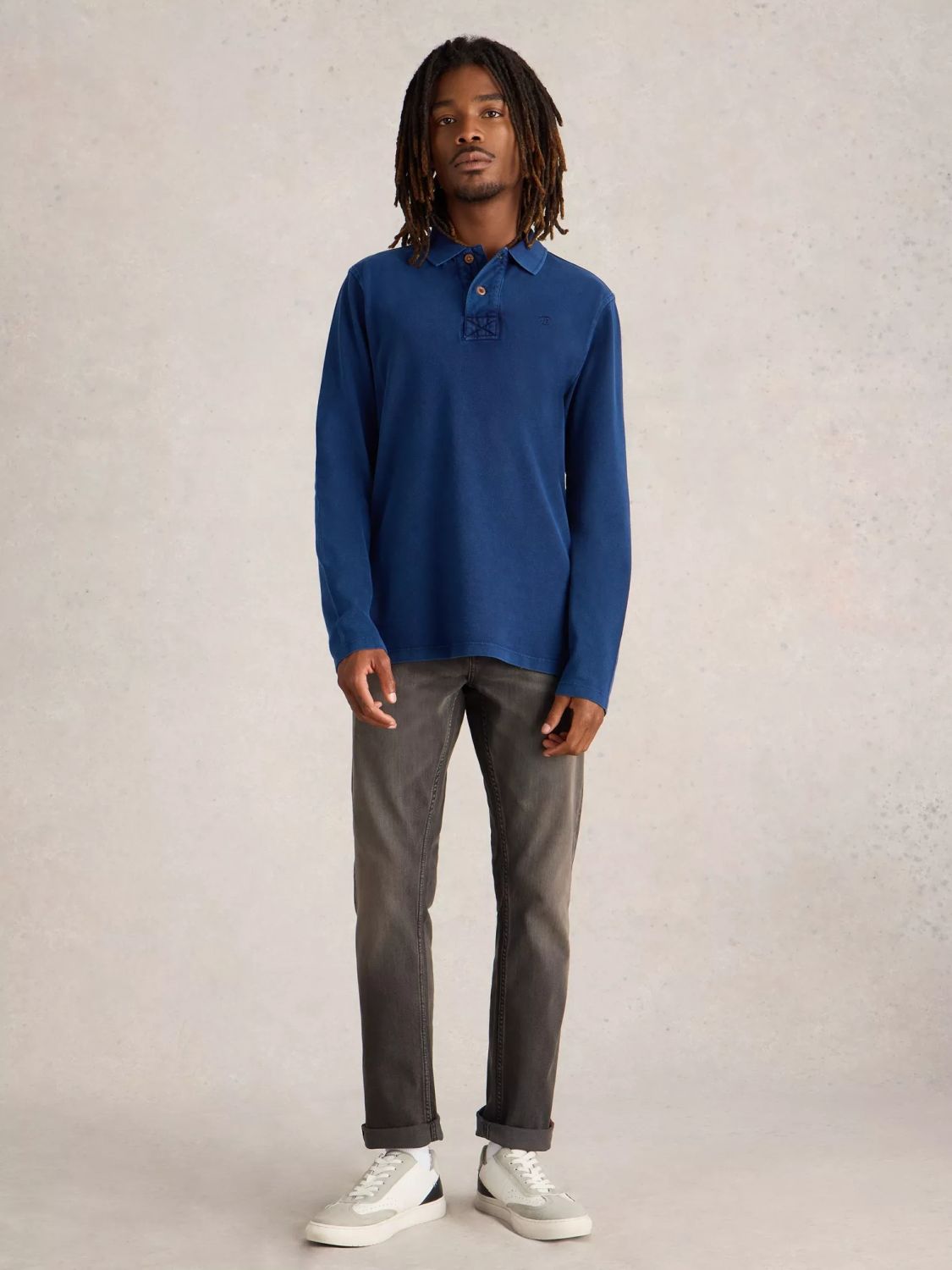 White Stuff LS Utility Polo