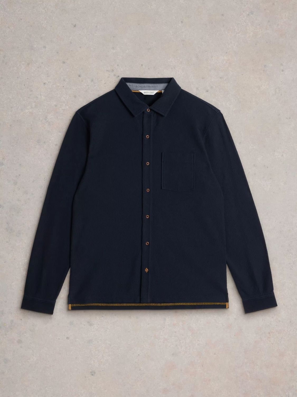 White Stuff Textured Jersey Shirt