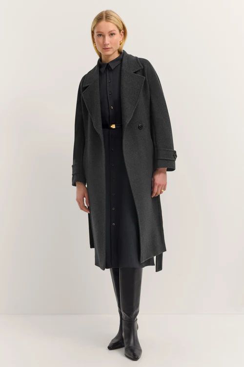 Bugatti Wool Trench Coat