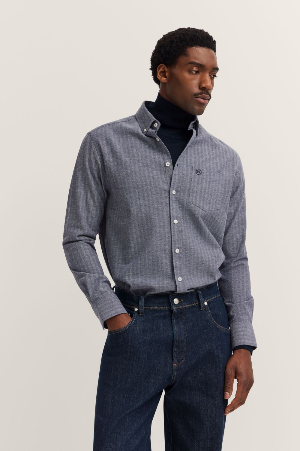 Bugatti Herringbone Shirt