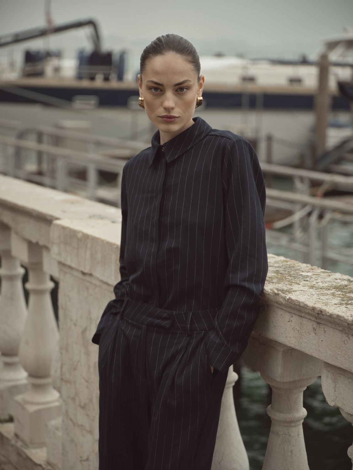 Bugatti Pin Stripe Shirt