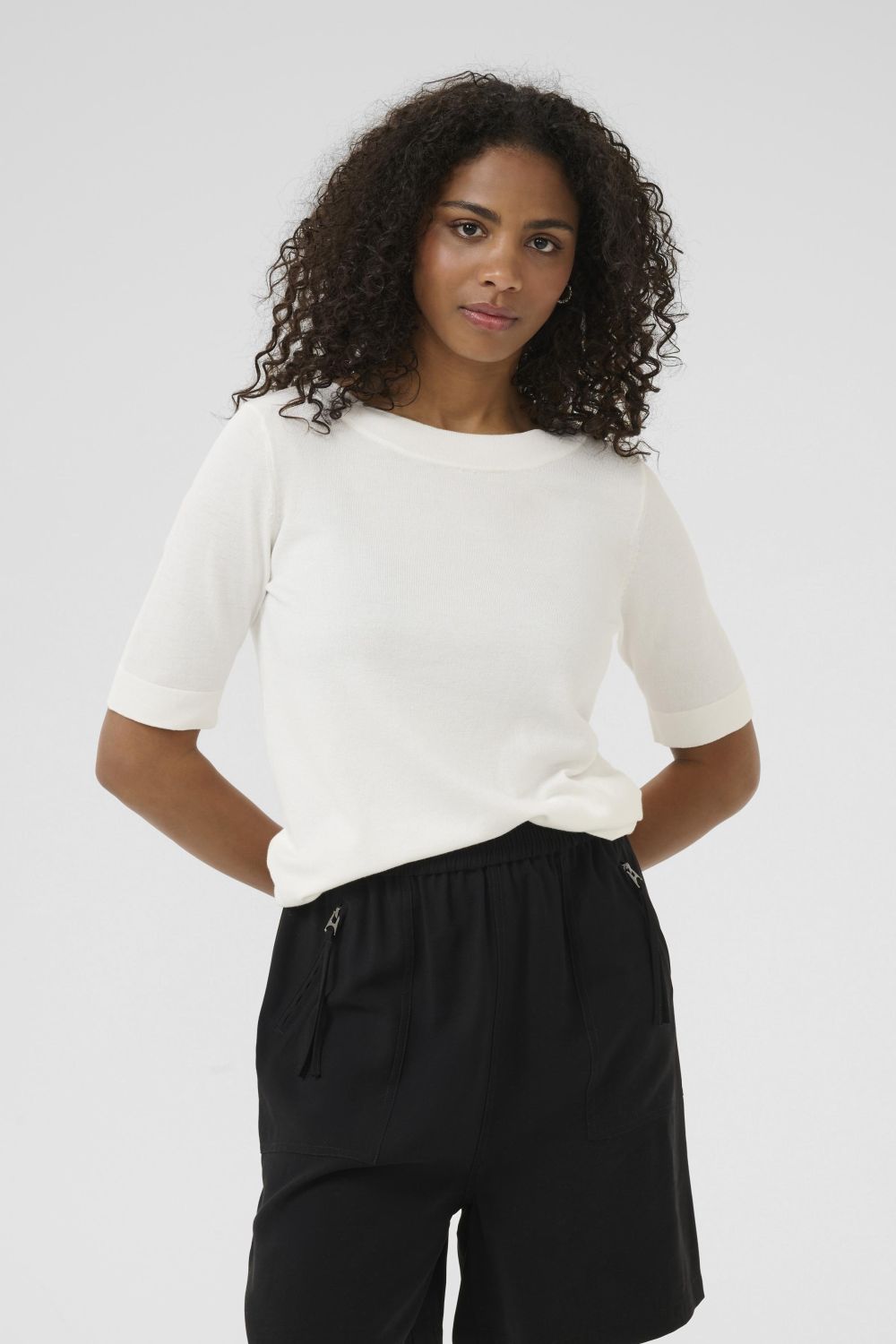 Kaffe Lizza Boatneck Jumper